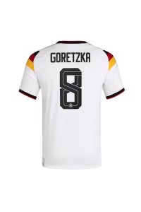 Saksa Leon Goretzka #8 Jalkapallovaatteet Kotipaita MM-kisat 2026 Lyhythihainen